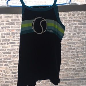 A no sleeve shirt from Justice.